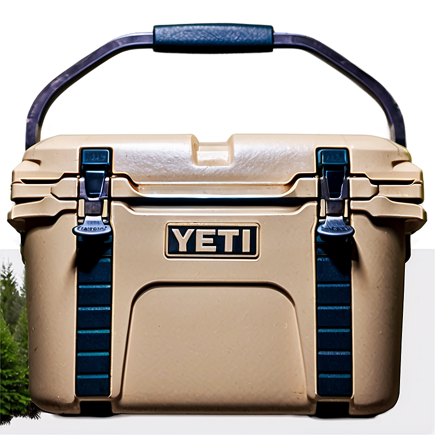 Yeti Cooler In The Forest Png 06282024 PNG image