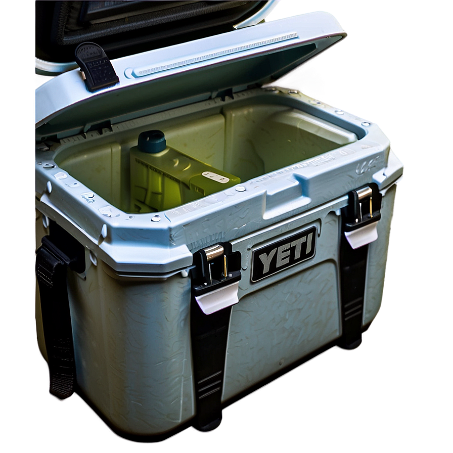 Yeti Cooler With Ice Png 06282024 PNG image