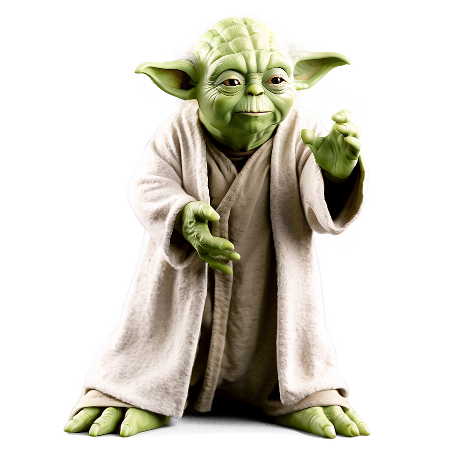 Yoda Classic Pose Png 05232024 PNG image