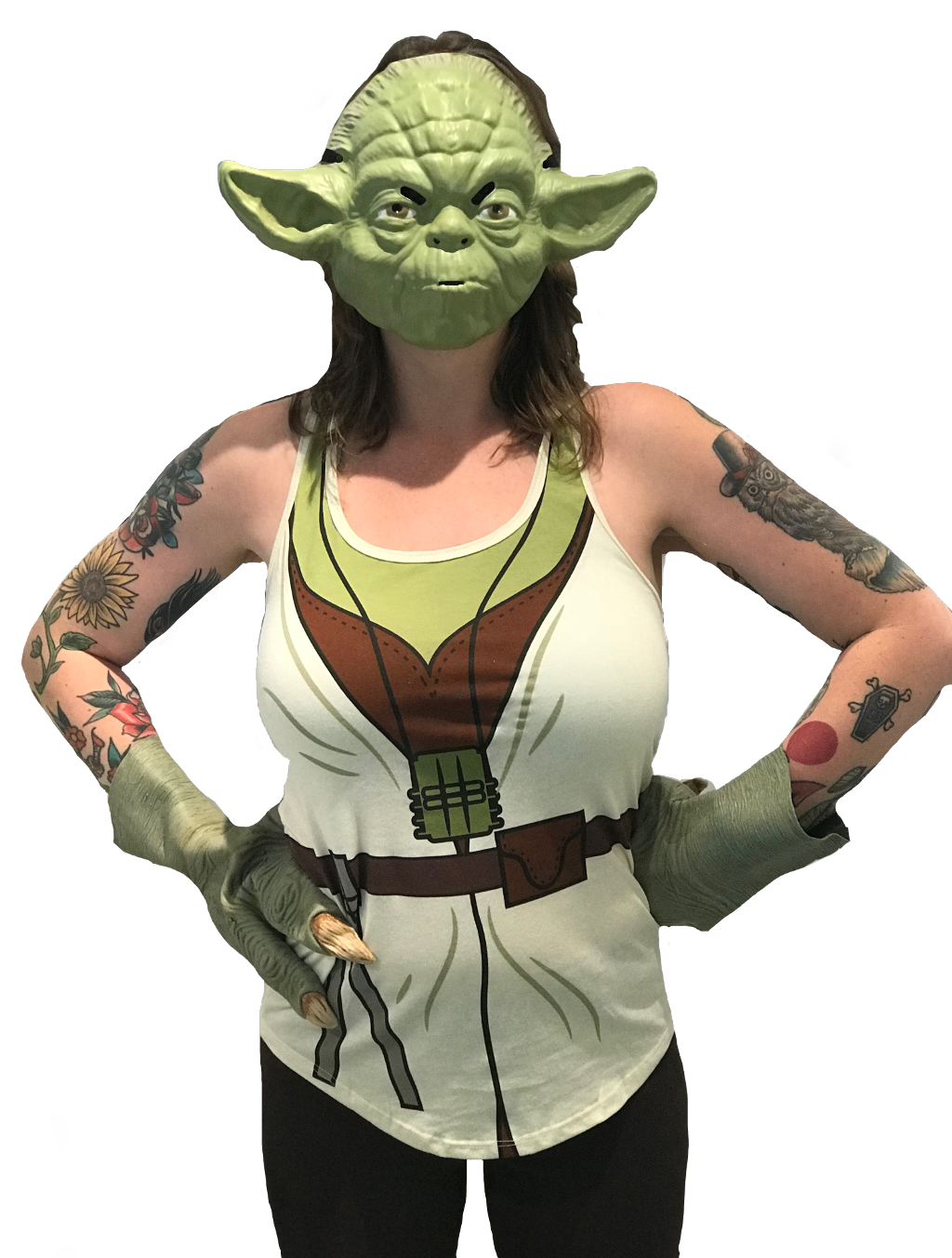 Yoda Costume Fan PNG image