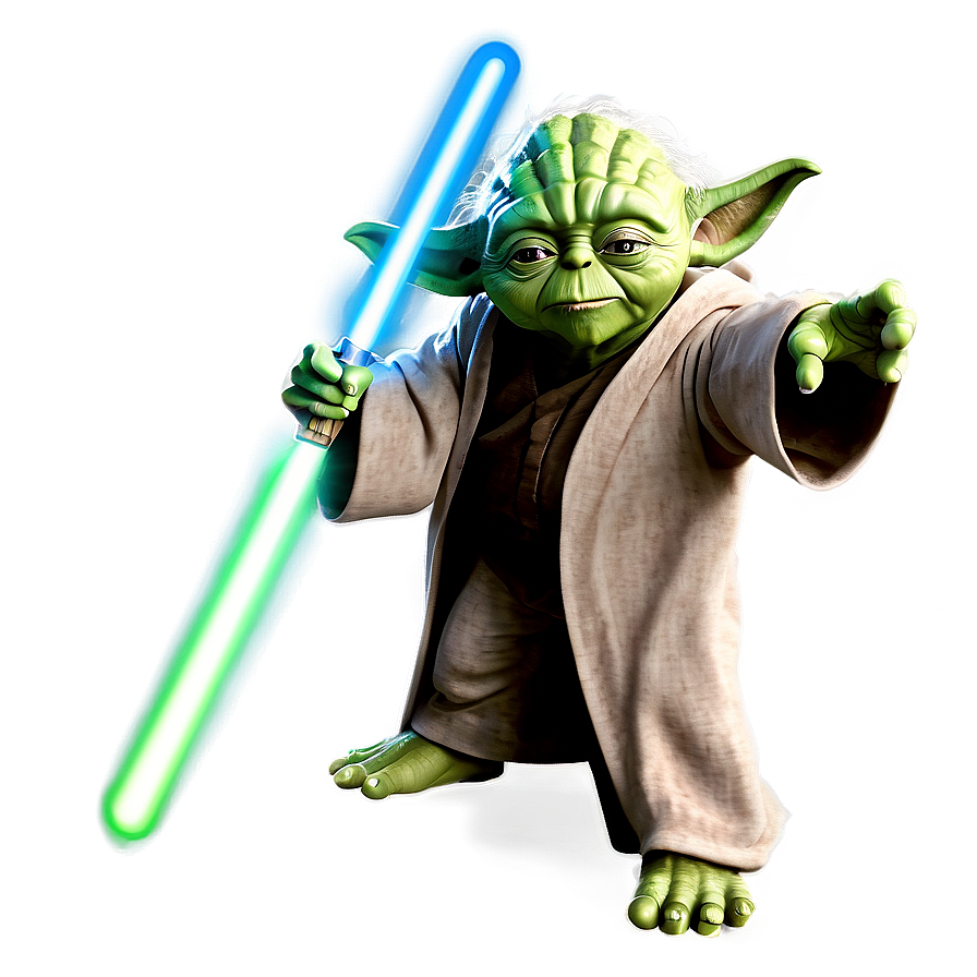 Yoda Force Pose Png Oos64 PNG image