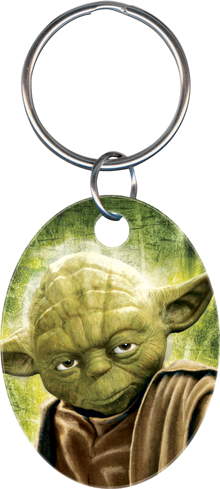 Yoda Keychain Star Wars PNG image