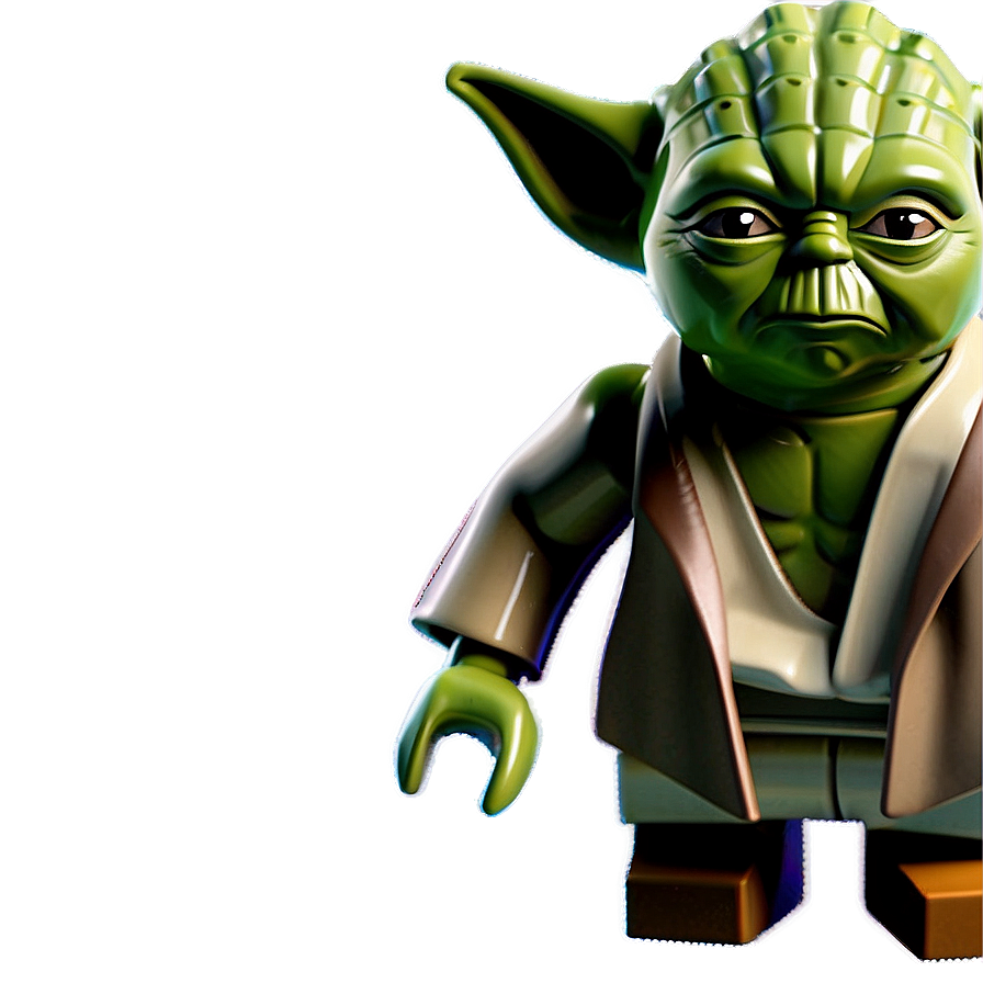 Yoda Lego Character Png 06282024 PNG image