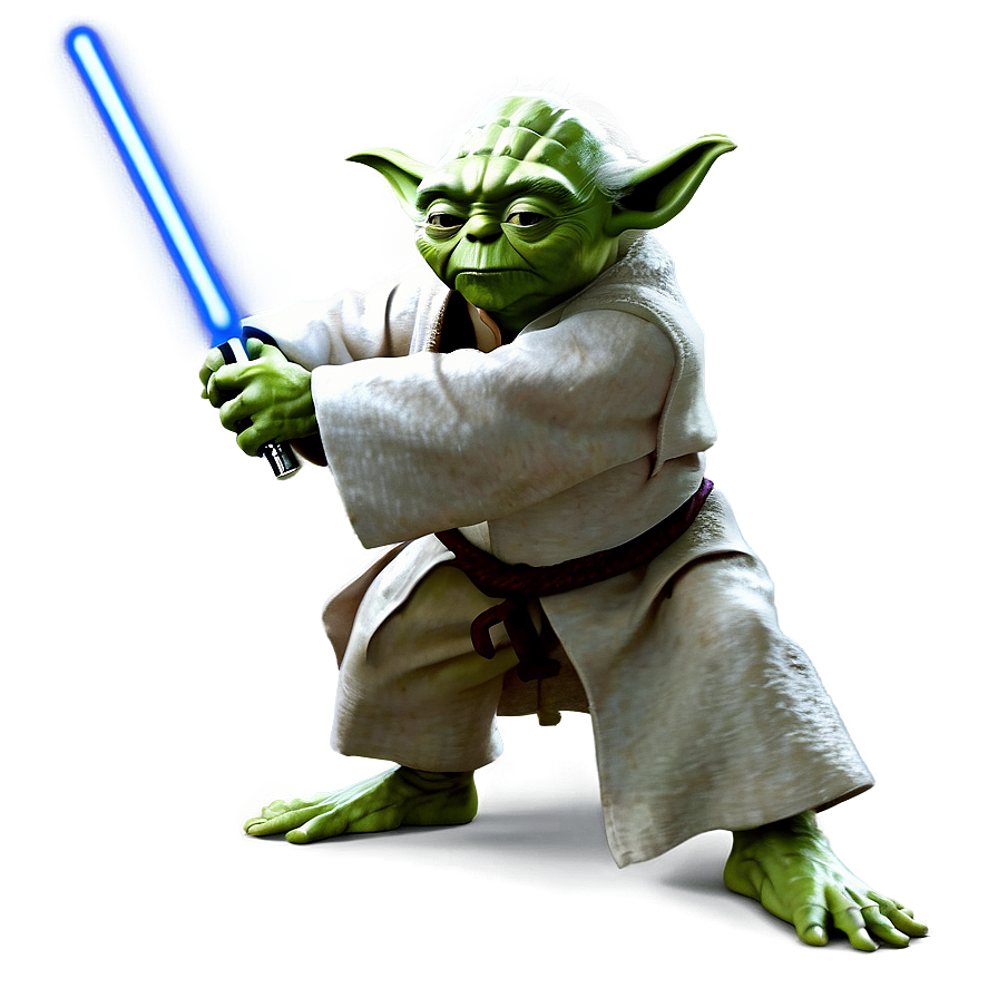 Yoda Powerful Stance Png 38 PNG image