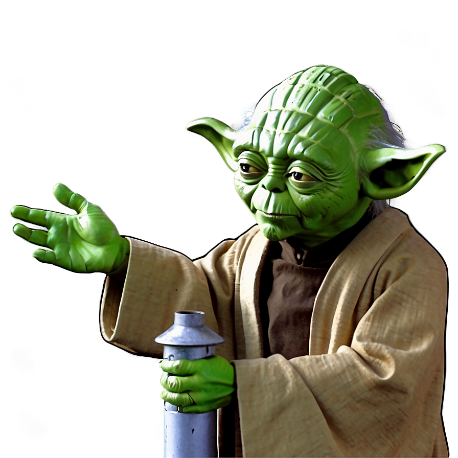 Yoda Puppet Version Png 05232024 PNG image