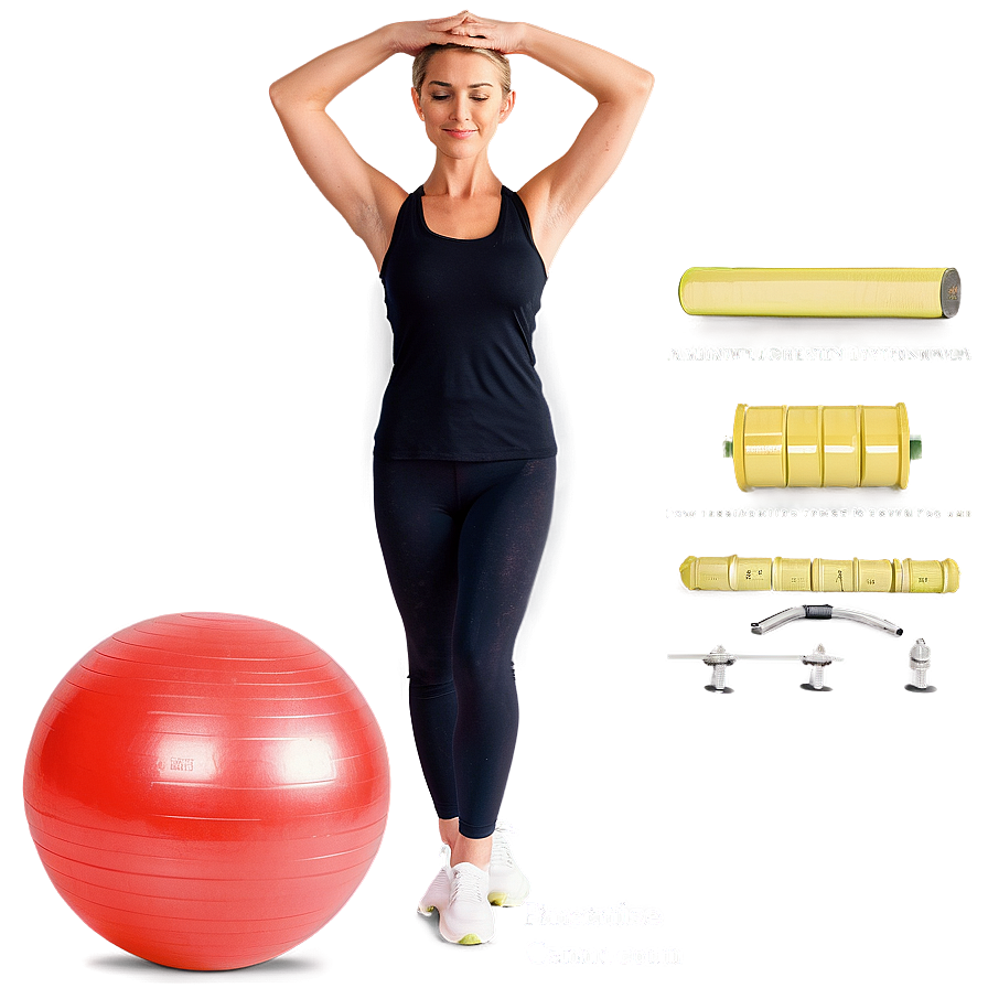 Yoga Ball Exercises Png 51 PNG image