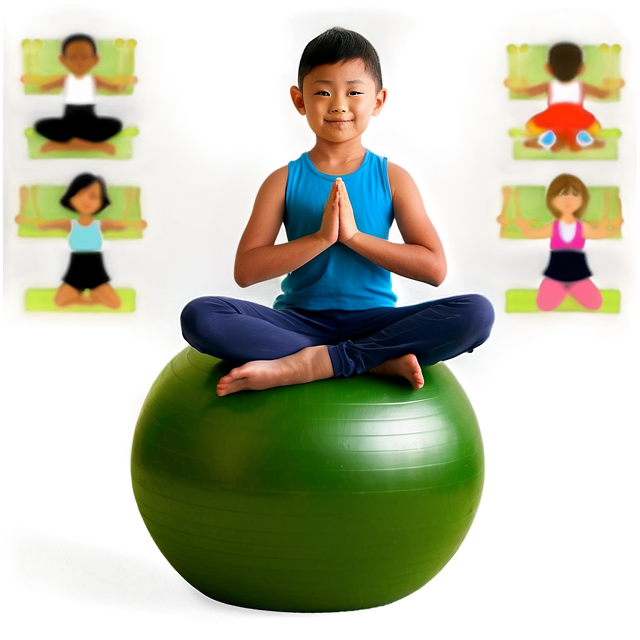 Yoga Ball For Kids Png Wrp49 PNG image