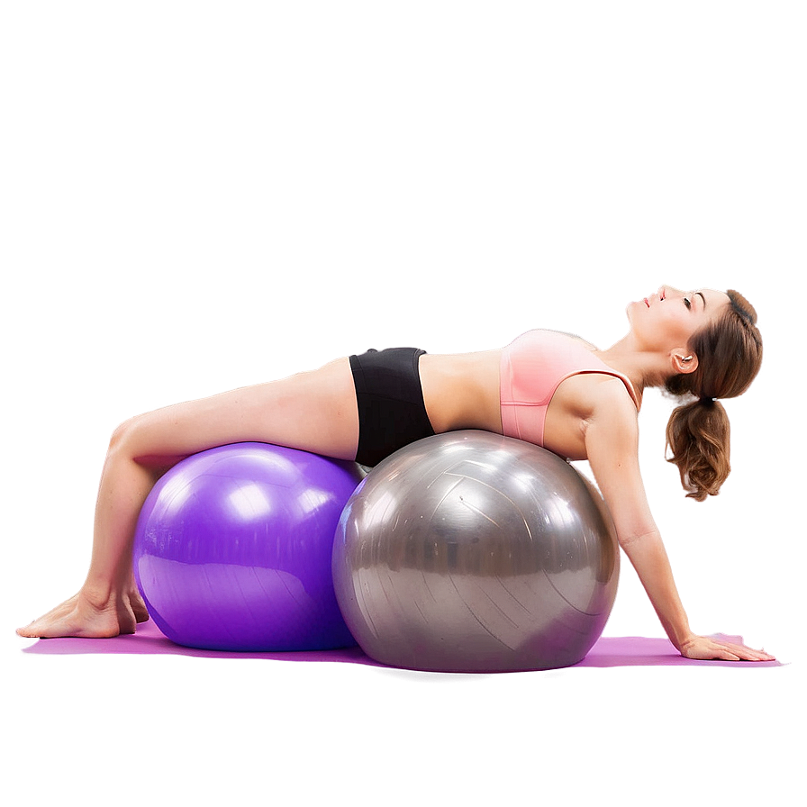 Yoga Ball Pilates Blend Png 80 PNG image