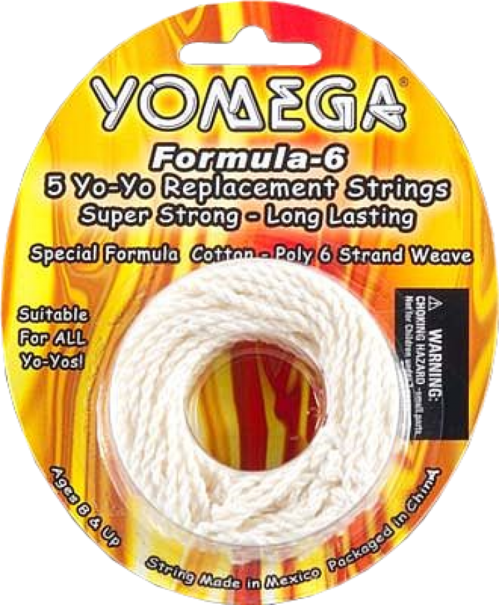 Yomega Yo Yo Replacement Strings Packaging PNG image