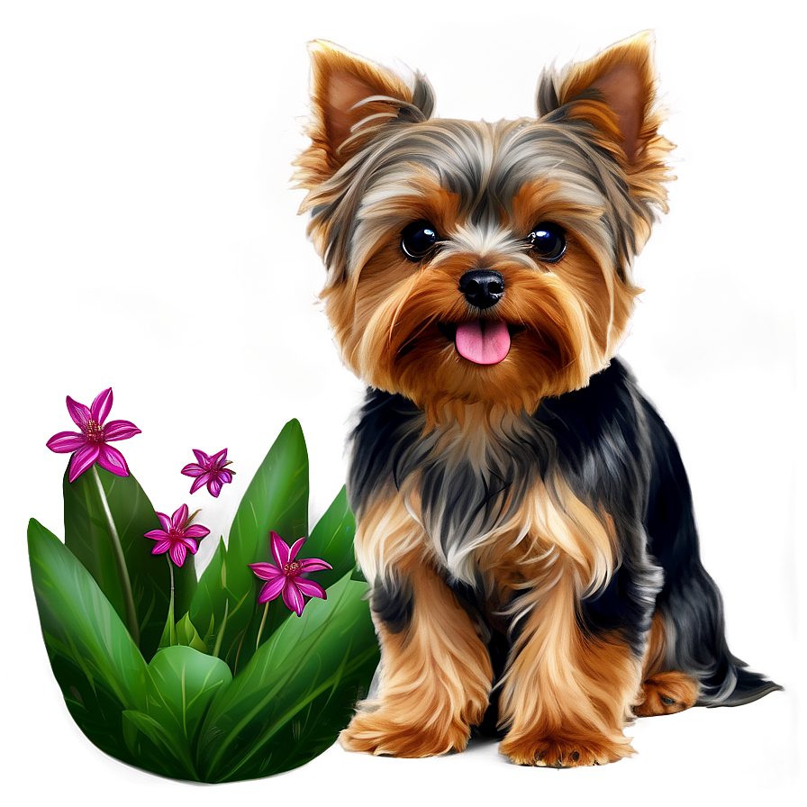 Yorkie Family Png 6 PNG image