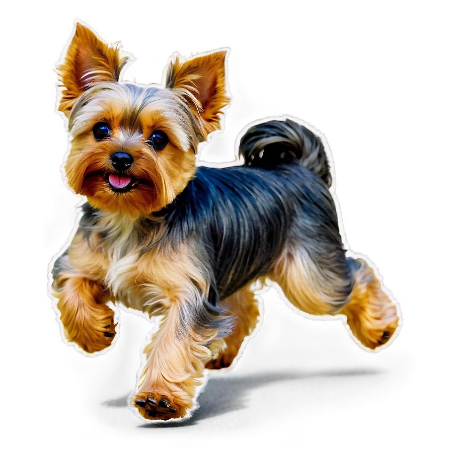 Yorkie Running Png Mhv69 PNG image