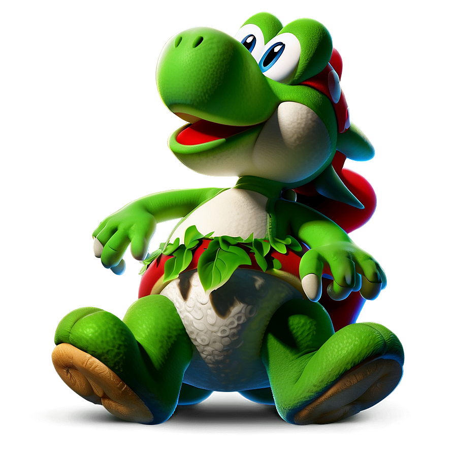 Yoshi And Baby Mario Png 05232024 PNG image