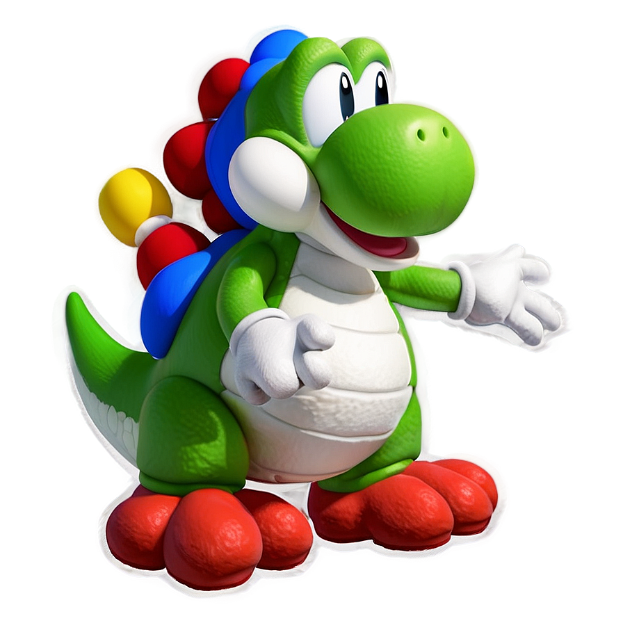 Yoshi Character Art Png 63 PNG image