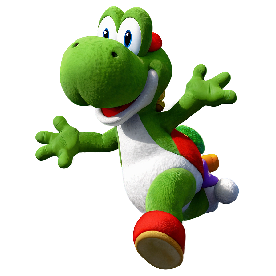 Yoshi In Flight Png 05232024 PNG image