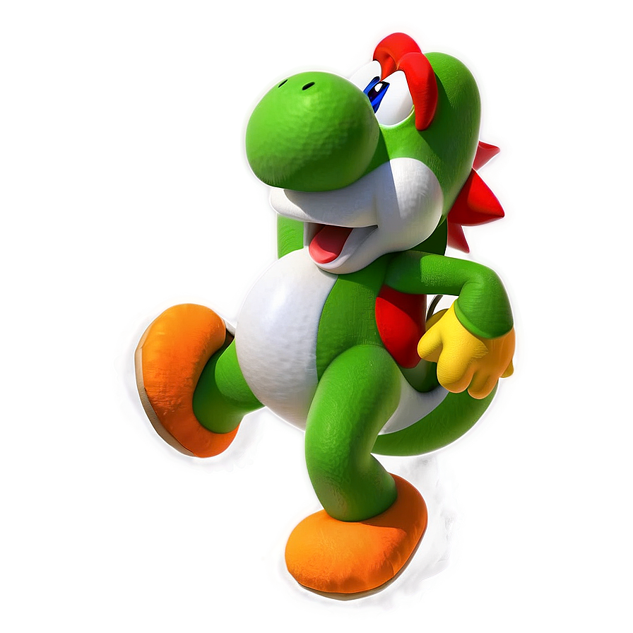 Yoshi Tongue Action Png Qtj12 PNG image