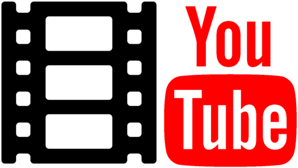 You Tube Filmstrip Logo PNG image