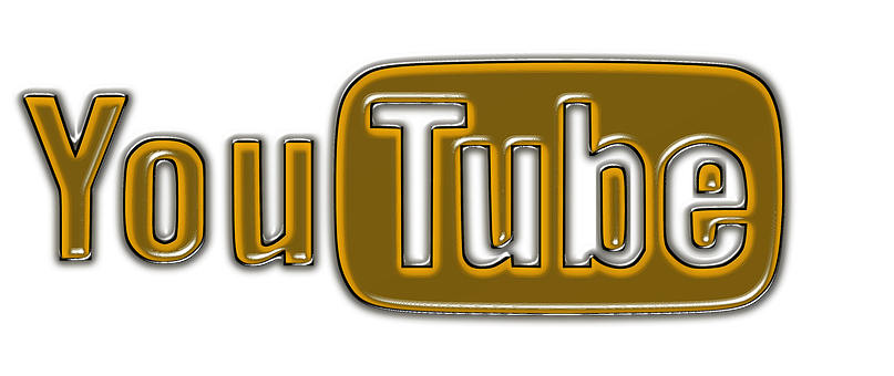 You Tube Logo Black Background PNG image