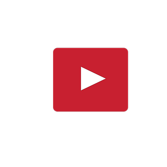 You Tube Logo Red Background PNG image