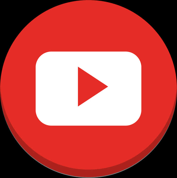 You Tube Logo Red Background PNG image