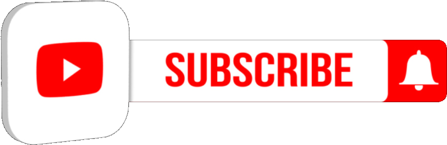 You Tube Subscribe Button Bell Icon PNG image