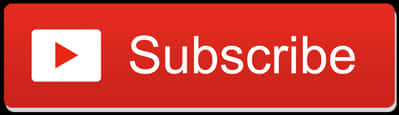 You Tube Subscribe Button Red PNG image