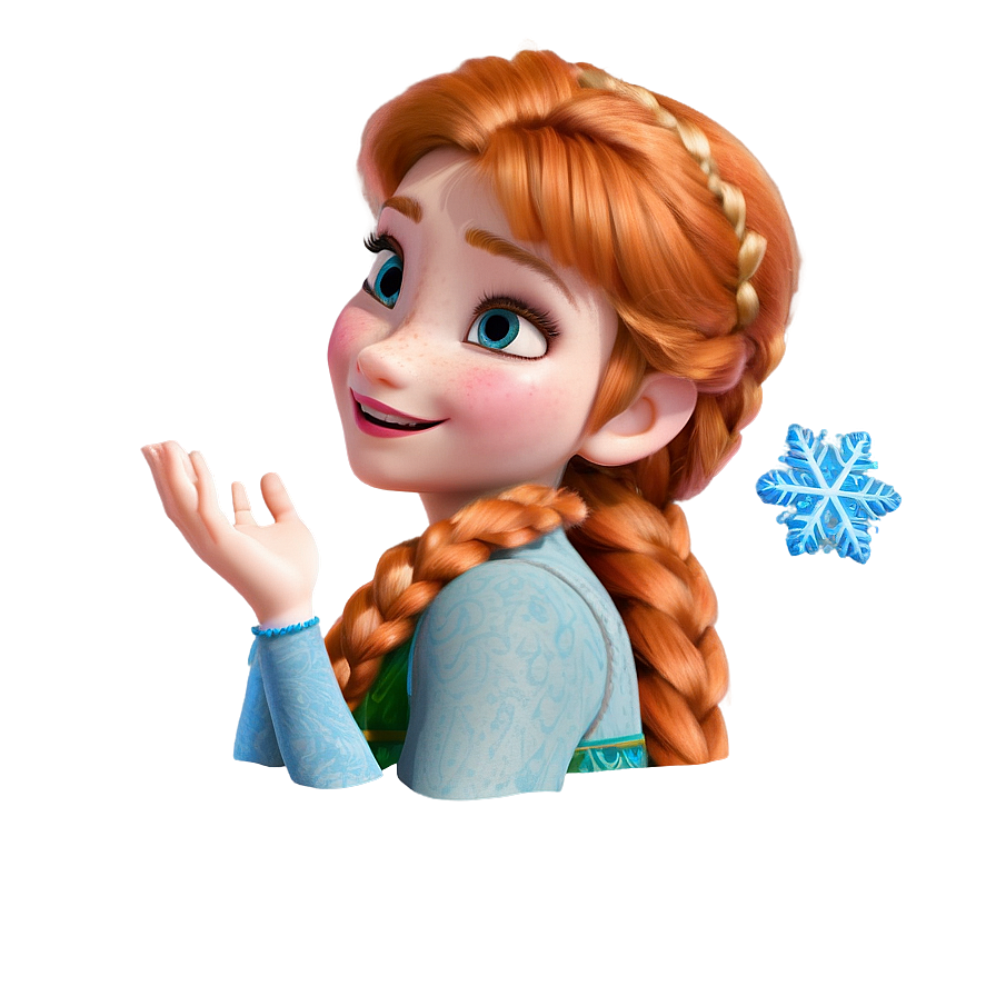 Young Anna Frozen Png Gpy PNG image