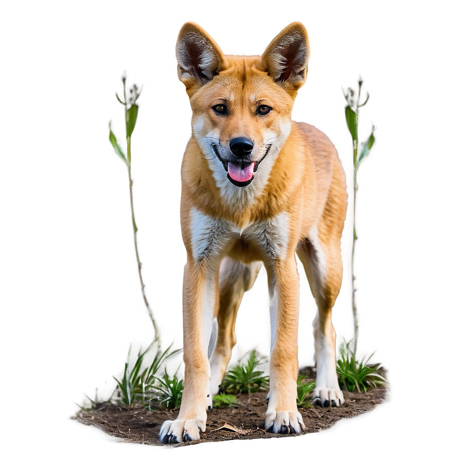 Young Dingo In Nature Png 06202024 PNG image