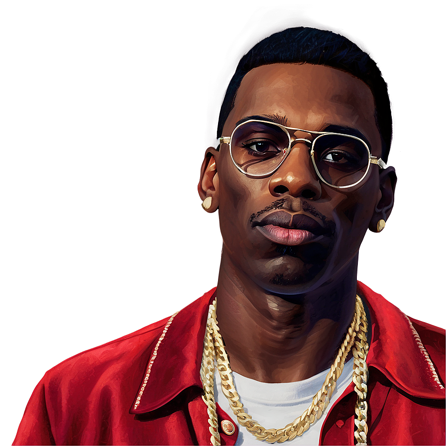 Young Dolph Special Edition Png Ykw87 PNG image