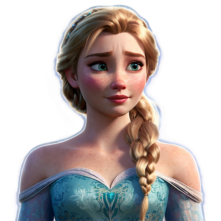 Young Elsa And Anna Png Djh24 PNG image