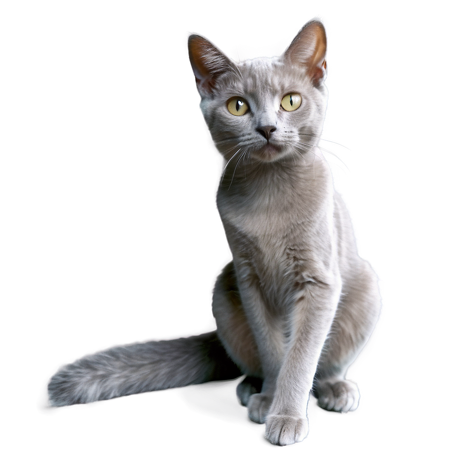 Young Grey Cat Png 96 PNG image