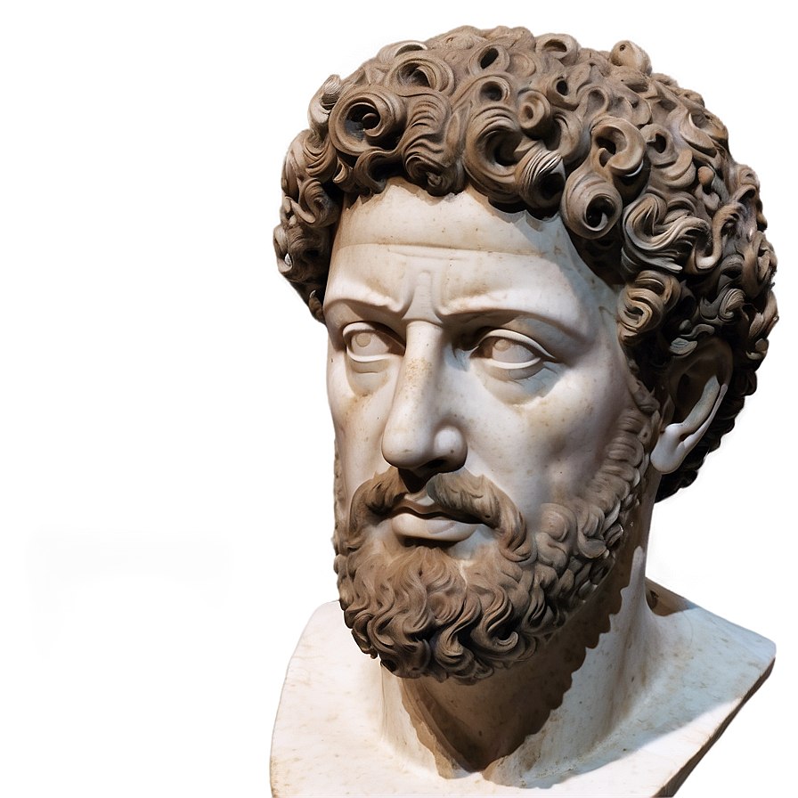 Young Marcus Aurelius Portrait Png 06292024 PNG image