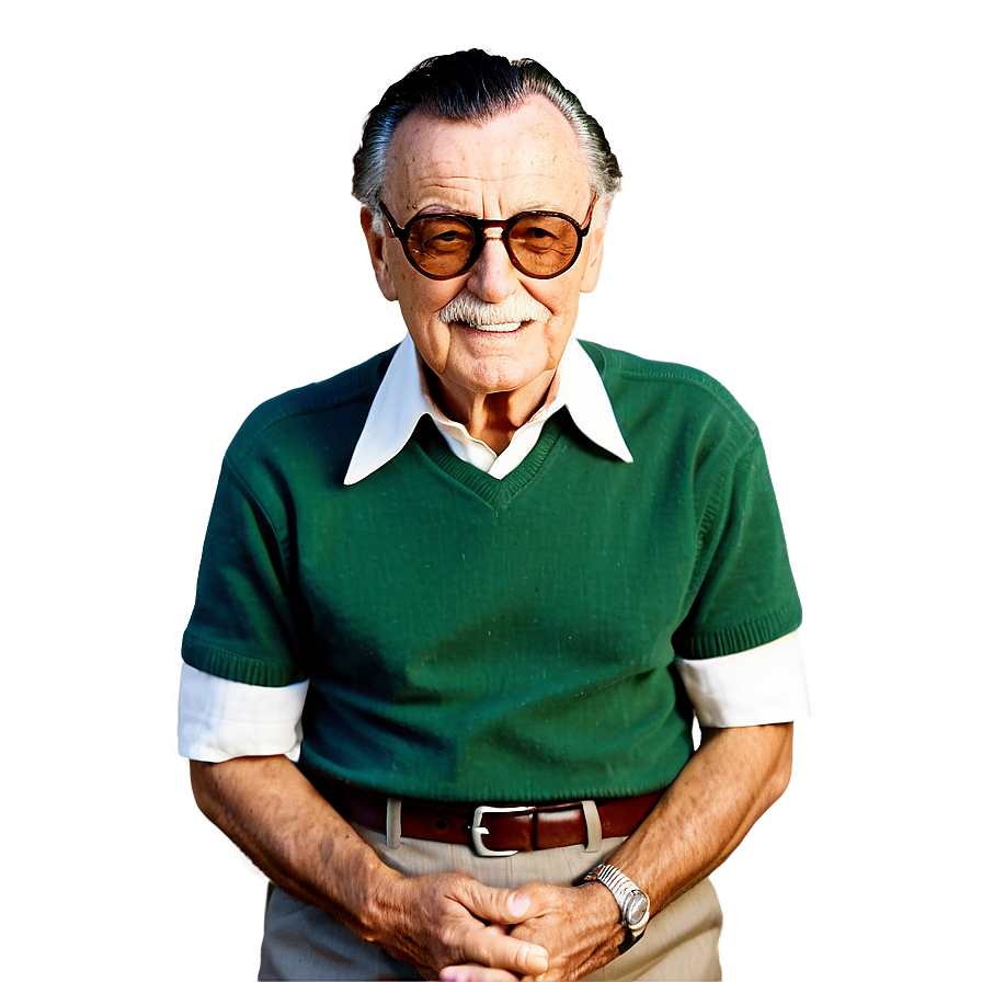 Young Stan Lee Vintage Png 06242024 PNG image