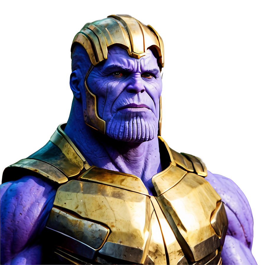 Young Thanos Concept Art Png 05212024 PNG image