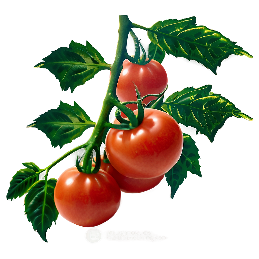 Young Tomato Plant Png Hcx16 PNG image