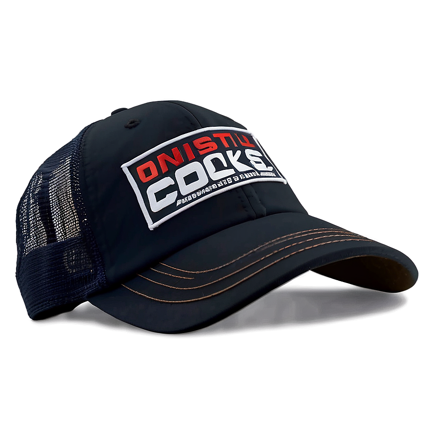 Youth Black Trucker Hat Png 06282024 PNG image