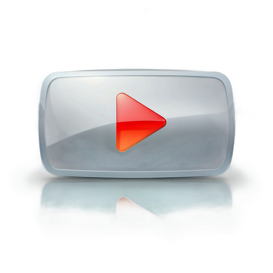 Youtube Logo With Transparent Play Button Png Qoh18 PNG image