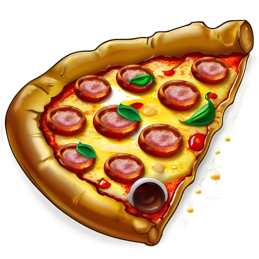 Yummy Pizza Emoji Png 32 PNG image