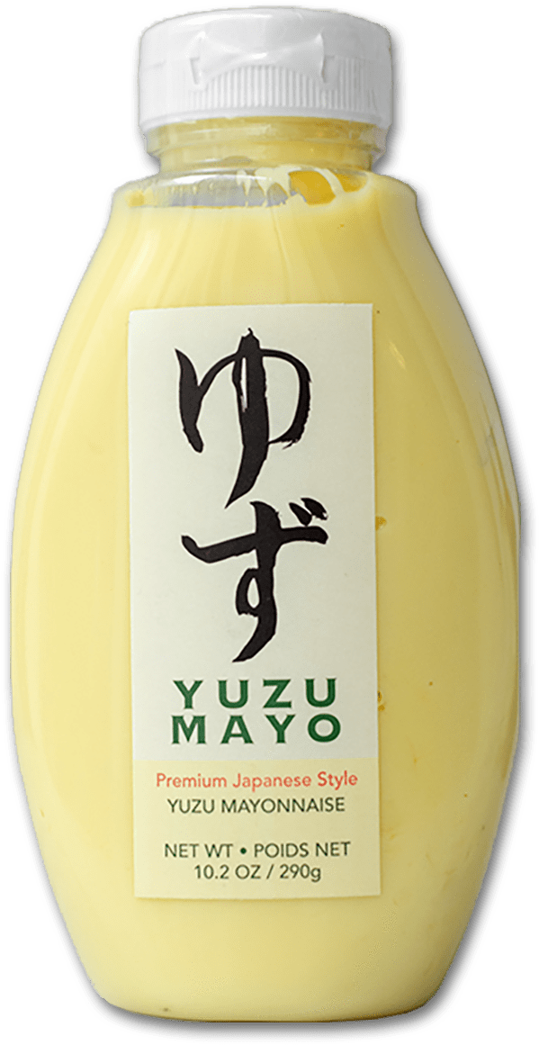 Yuzu Mayonnaise Bottle Japanese Style PNG image