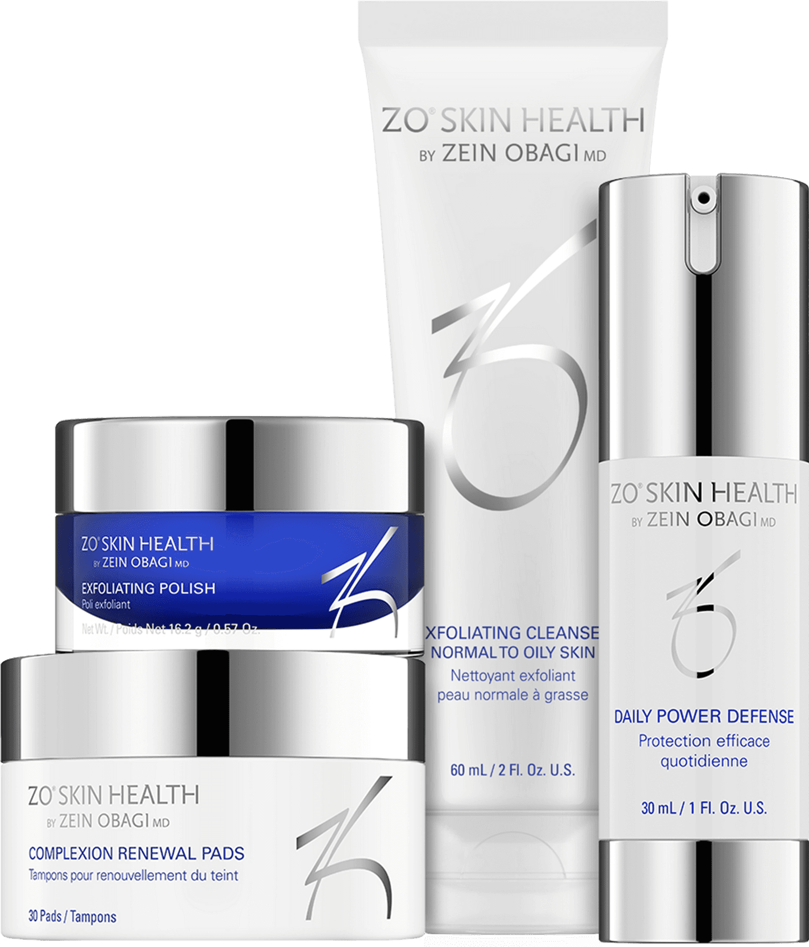 Z O Skin Health Product Range PNG image