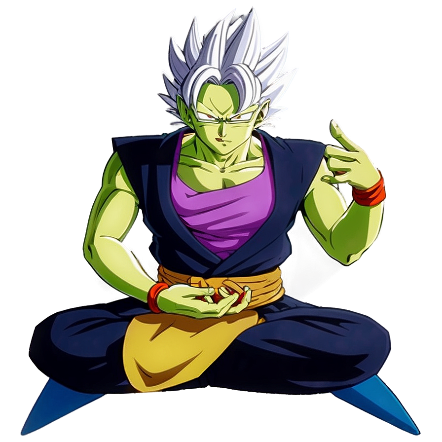 Zamasu In Meditation Pose Png Try67 PNG image