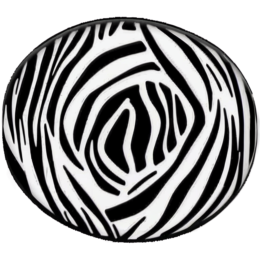 Zebra Print Outline Png Kax20 PNG image