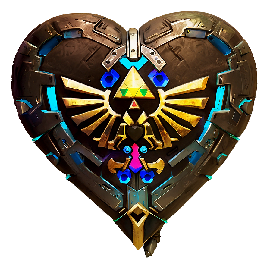 Zelda Breath Of The Wild Heart Png Kax43 PNG image