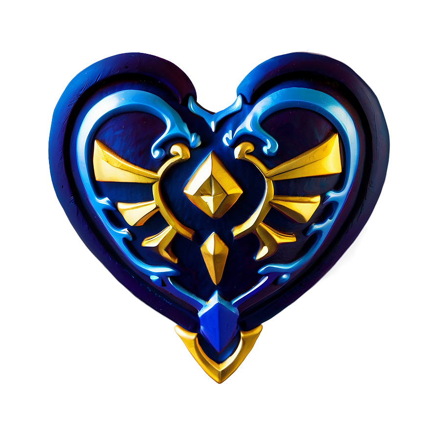 Zelda Heart Container Design Png 06262024 PNG image