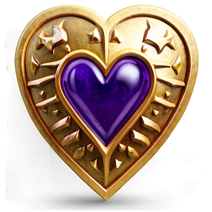 Zelda Heart Container Rarity Png 06262024 PNG image