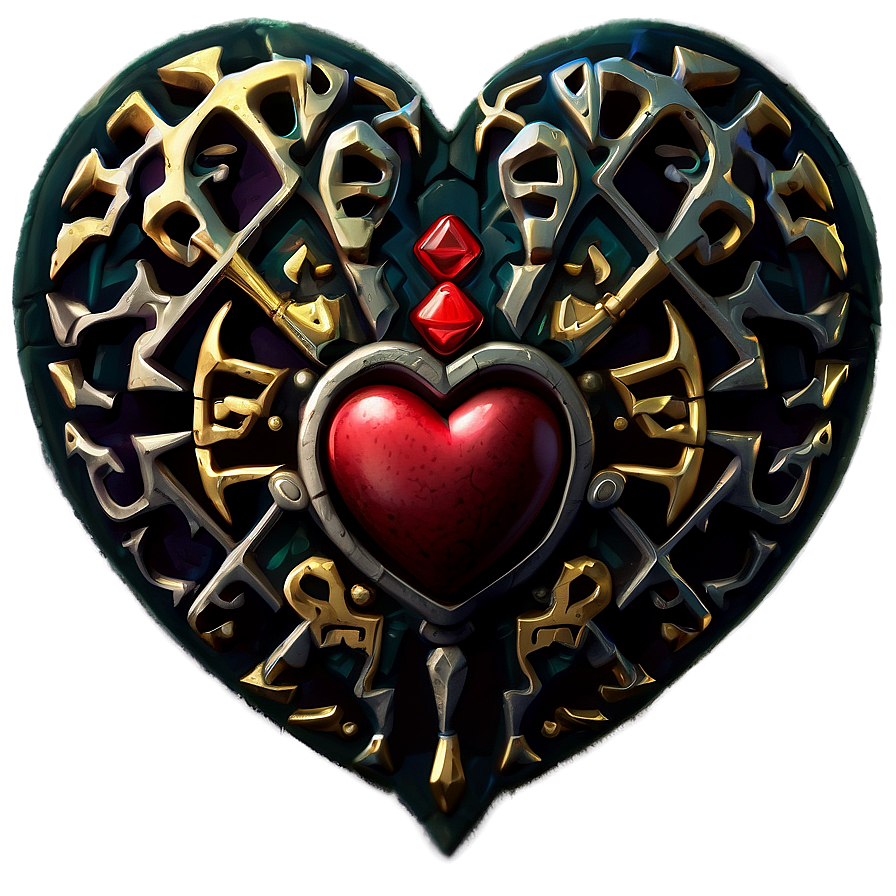 Zelda Heart Piece Puzzle Png Hpk PNG image