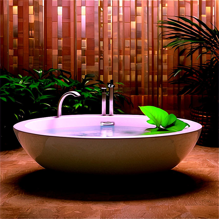 Zen Bathroom Relaxation Spaces Png Mig PNG image