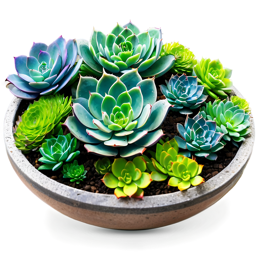 Zen Garden Succulents Png Svw PNG image