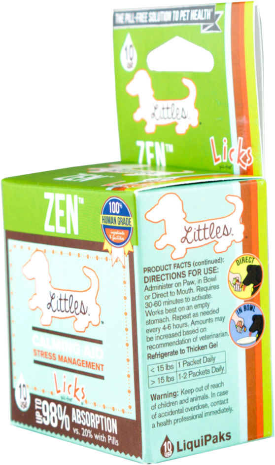 Zen Littles Pet Health Liqui Paks PNG image
