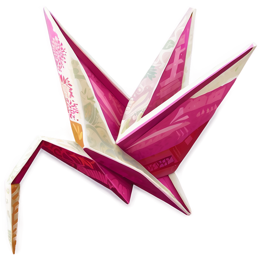 Zen Paper Crane Art Png Rbb PNG image