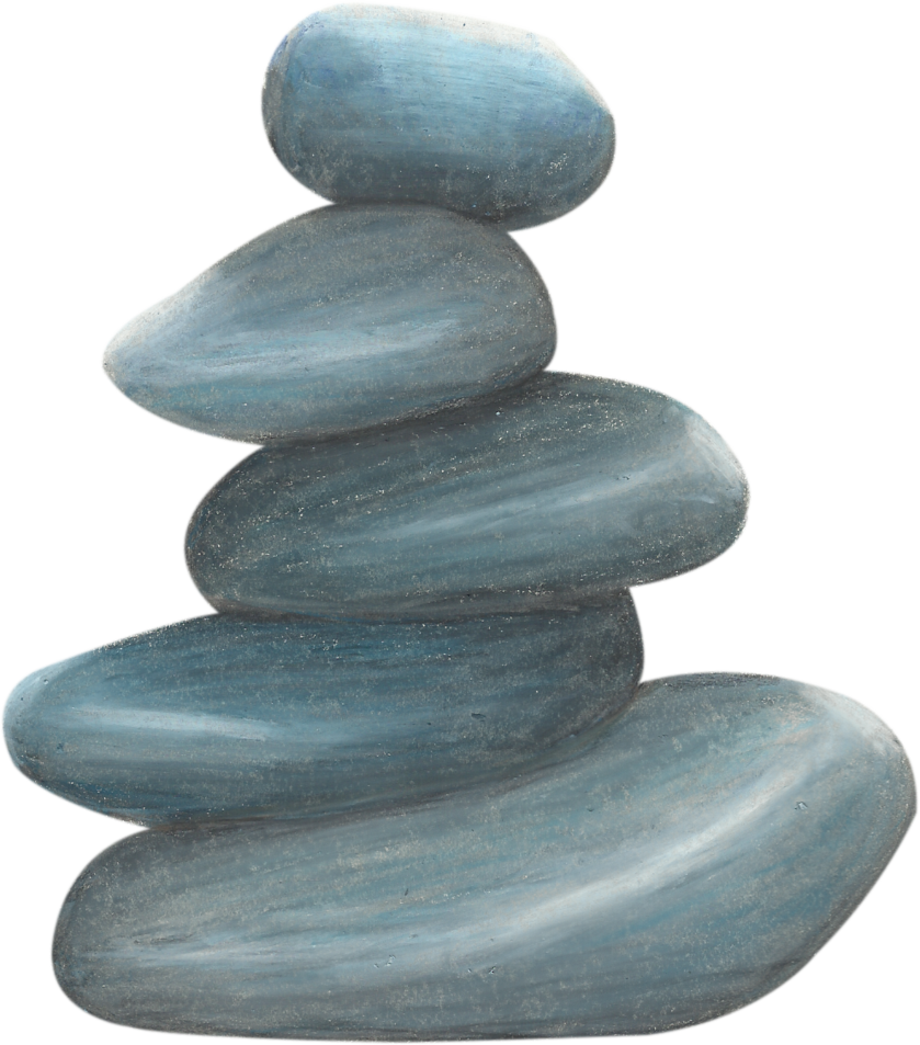 Zen Stone Stack Balance Peaceful.png PNG image